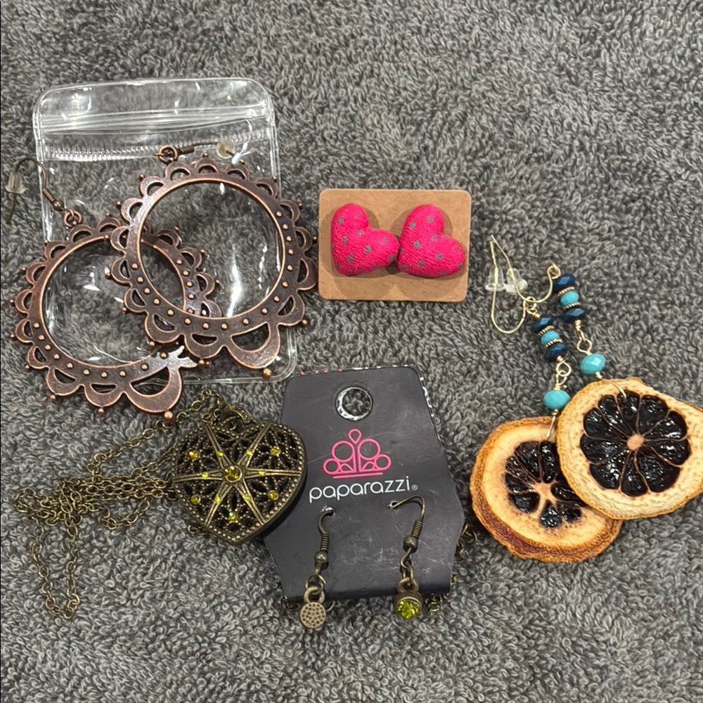 Variety Jewelry Set with Earrings and Necklace